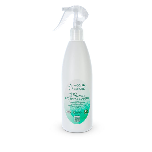 FLUENS Bio Spray Capelli con Cheratina Vegetale e Semi di Lino MTM - Idratante e rinforzante (NOVITA')